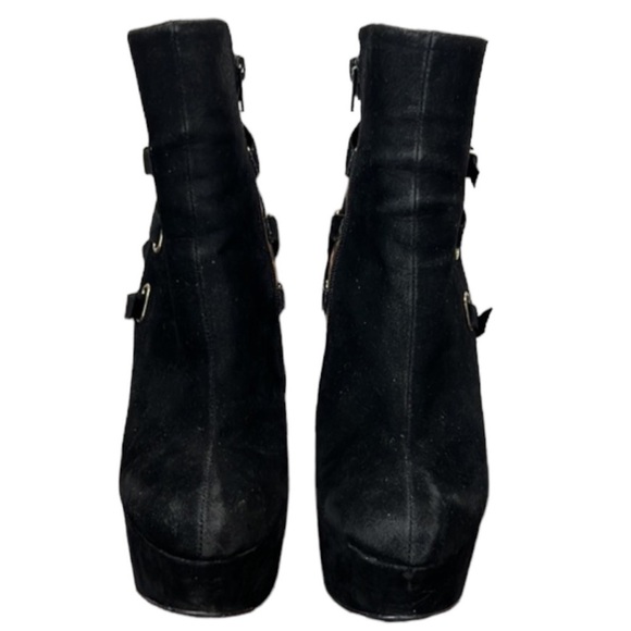 Anne Michelle Animal Print Cheetah Platform Stiletto Heels Size 8 - Picture 4 of 10